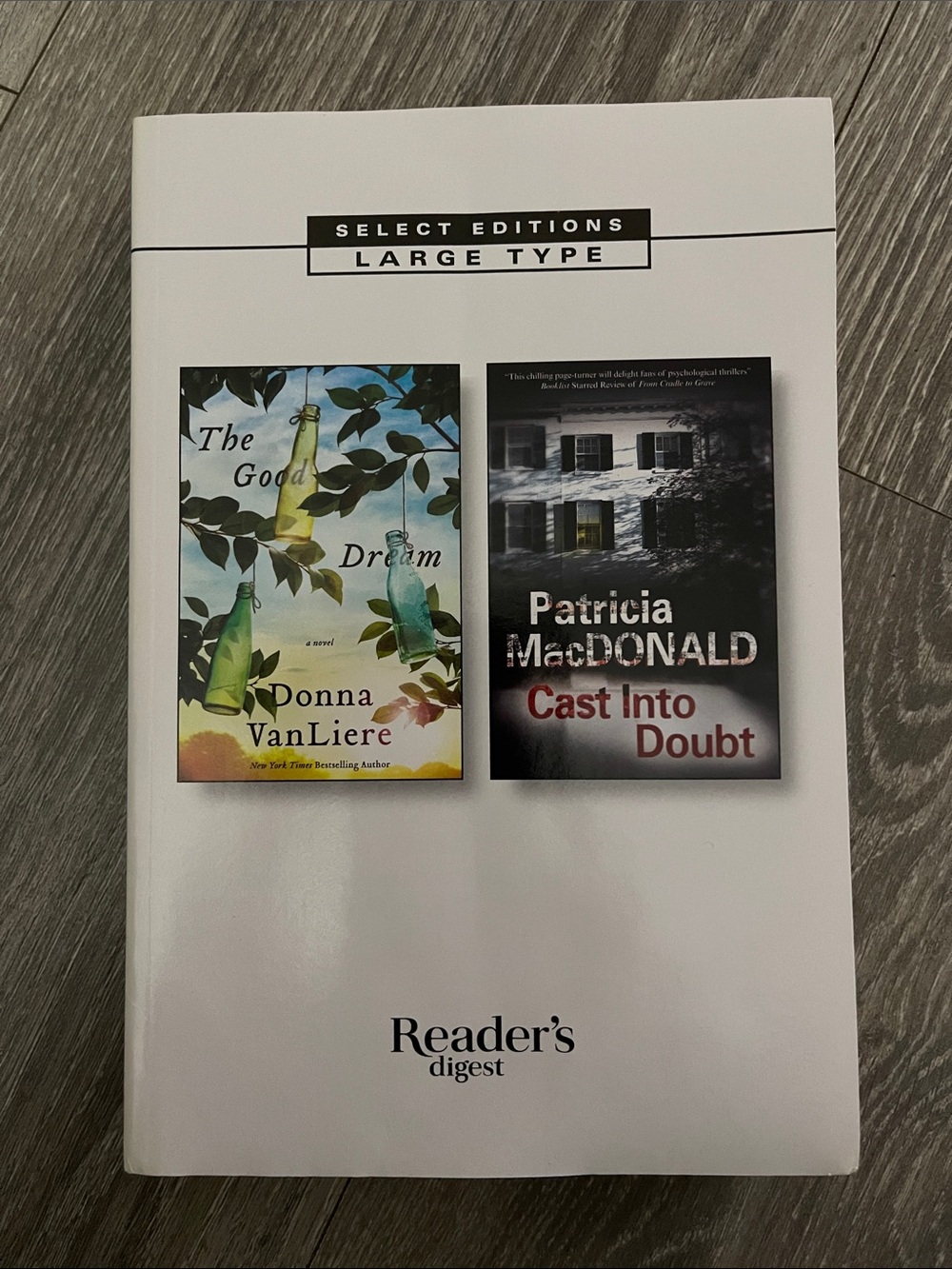 New The Good Dream and Cast into Doubt Book